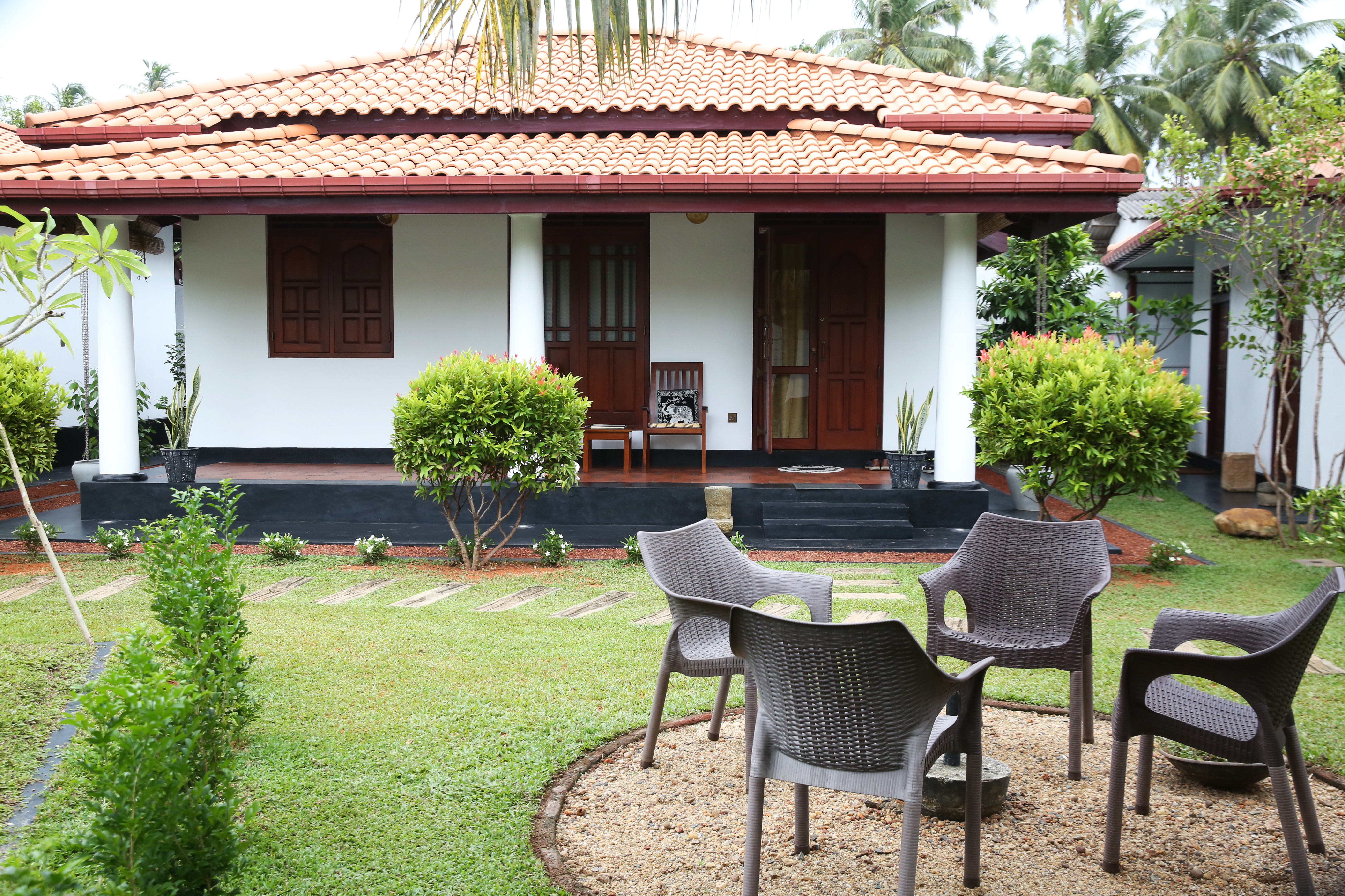 Outdoor Garden Seating Area